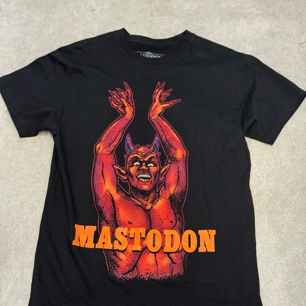 Mastodon 2022 Tour T-Shirt Double Sided Size Large Concert Merch